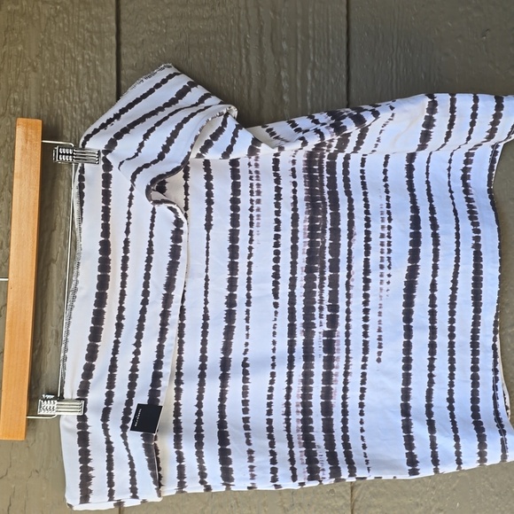 Torrid Stretch Tie Dye Gray White Fold Over Skirt 3x New And The Beauty - Picture 2 of 3